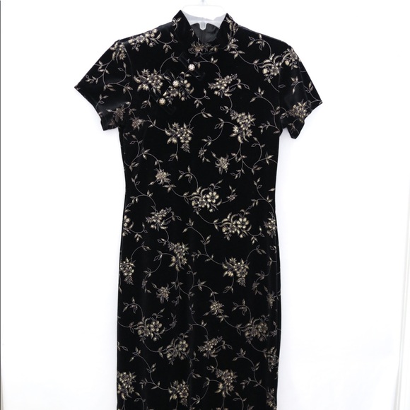 Dress Barn Dresses & Skirts - Cheongsam mandarin collar qipao maxi dress